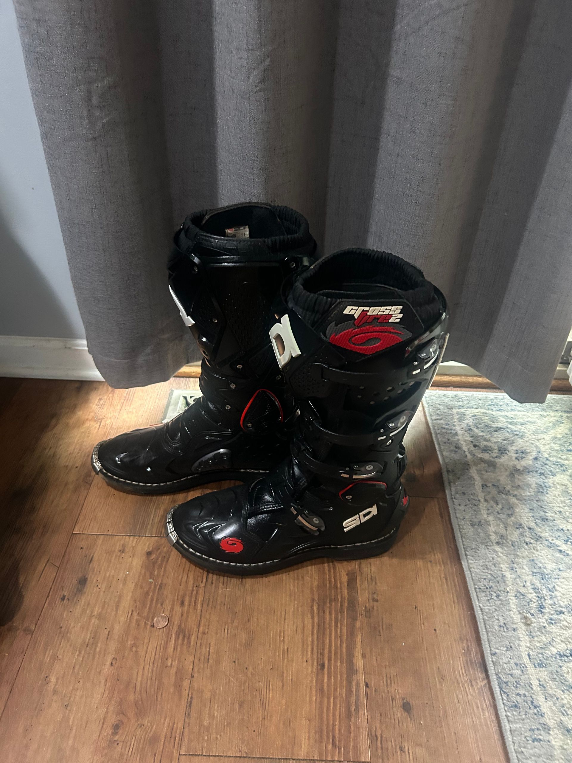 Sidi Crossfire 2 Motocross Boots Size 11