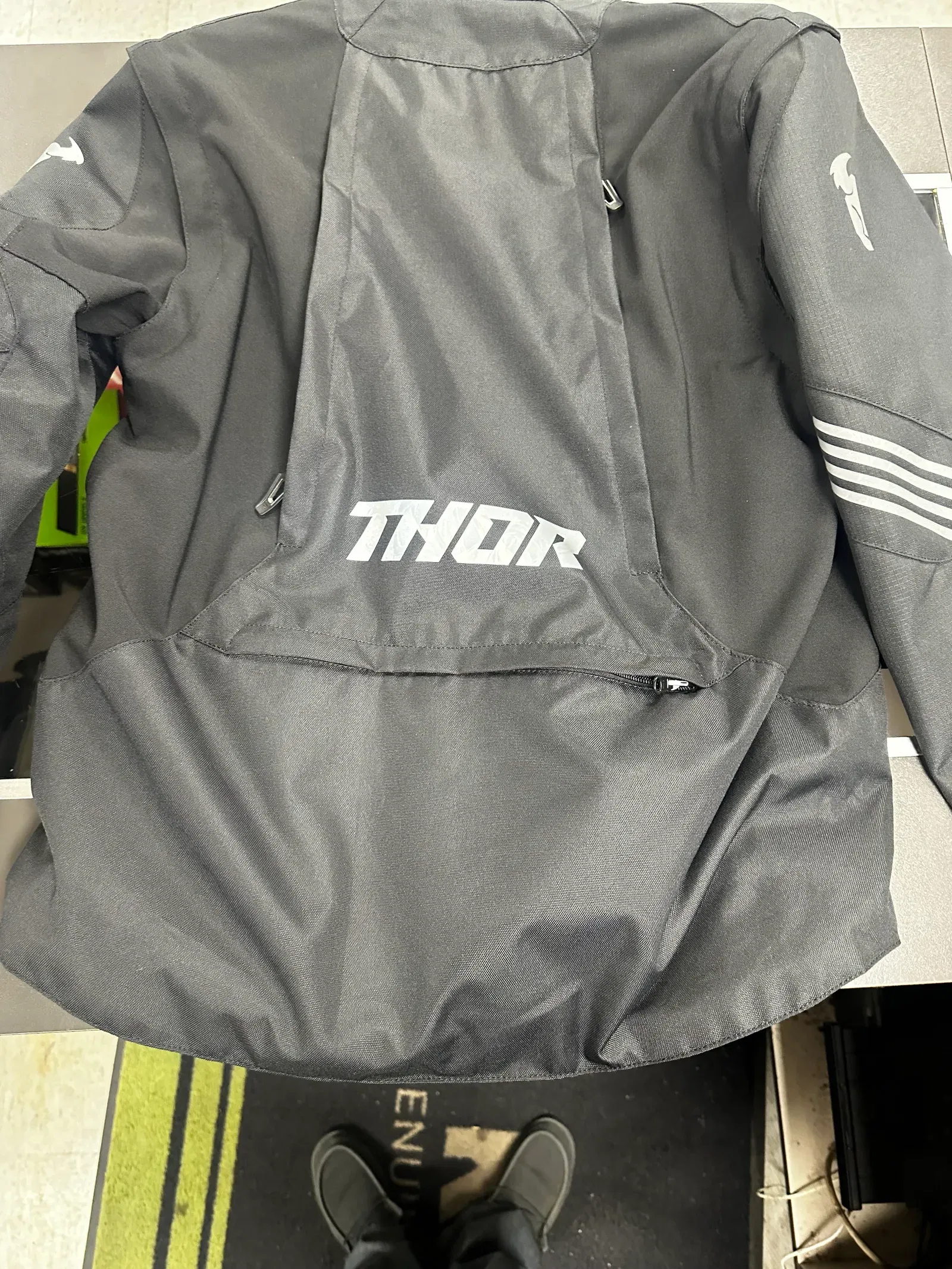 Thor Terrain Dual Sport Jacket - Black Size Large