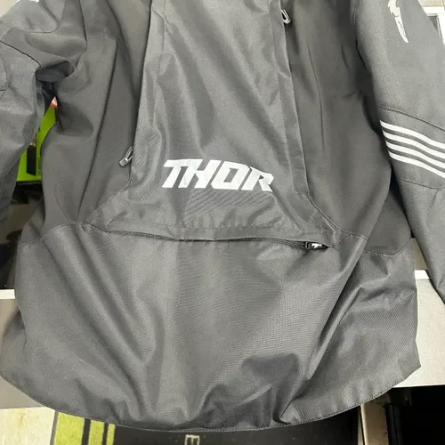 Thor Terrain Dual Sport Jacket - Black Size Large 
