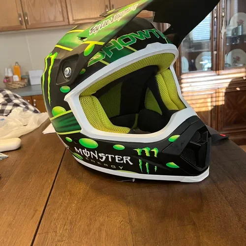 Matching Monster Energy Gear Set & Helmet Signed By Josh Hill