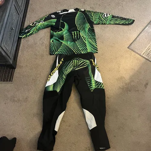 Monster Energy Jersey, Pants & Helmet Combo SIGNED BY JOSH HILL