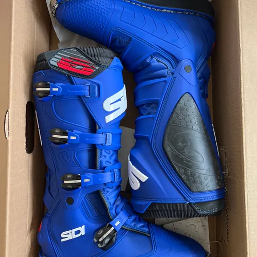 Sidi X Power Boots Blue - Size 11