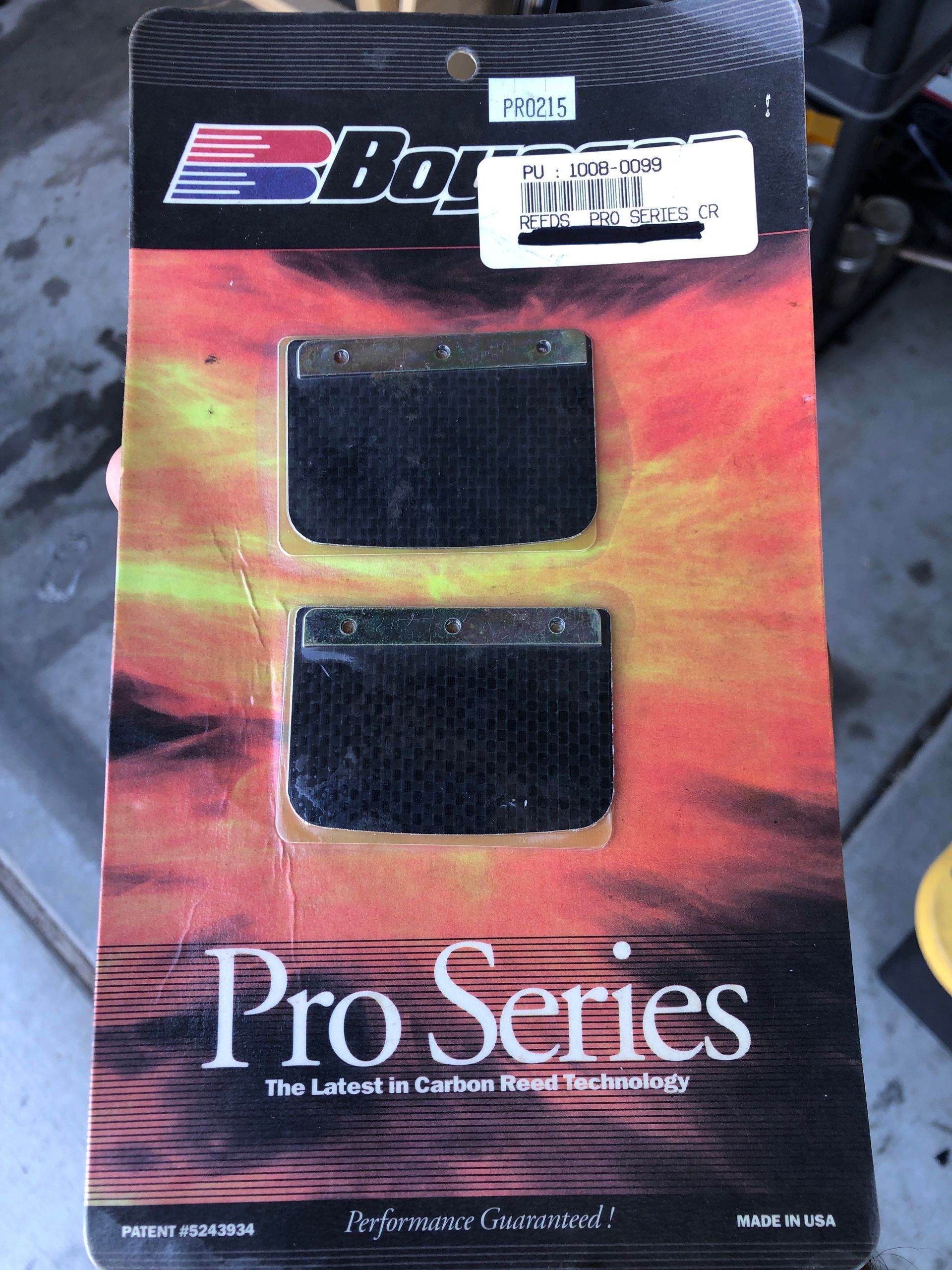 Boyesen Pro Series Carbon Fiber Reed Set 2005-2007 Honda Cr250