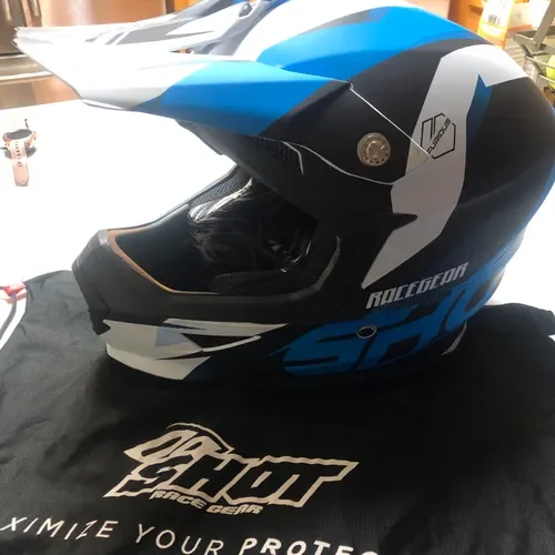 Shot Race Gear Furious Youth Medium Helmet