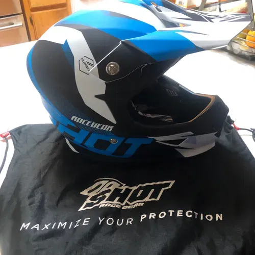 Shot Race Gear Furious Youth Medium Helmet