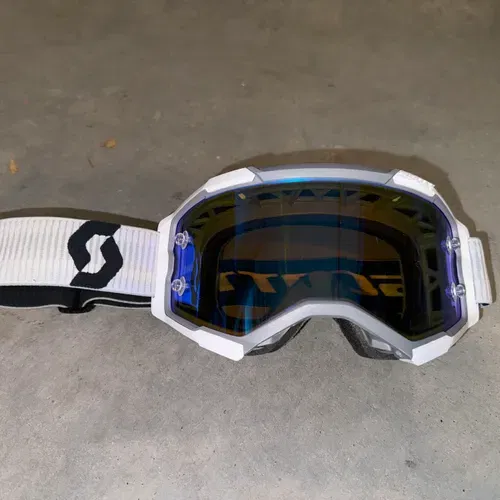 Scott Fury goggle White/Grey