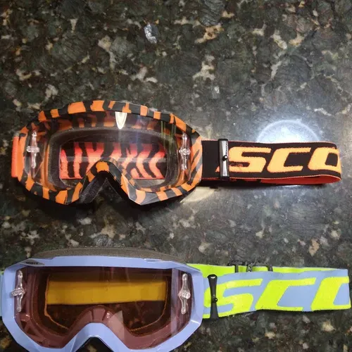 Scott Hustle Goggles (2 Pair) W/ EXTRAS