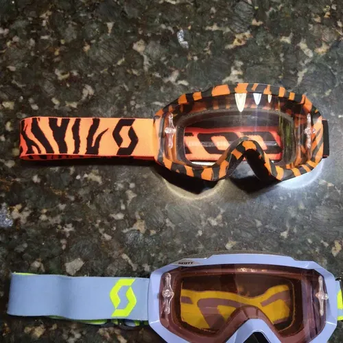 Scott Hustle Goggles (2 Pair) W/ EXTRAS
