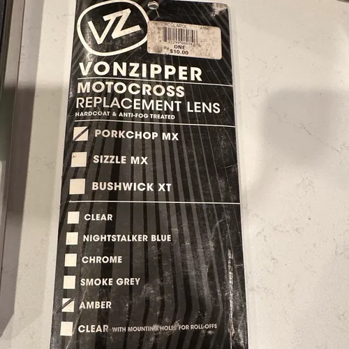 Von Zipper Porkchop Tear Offs / Lenses 