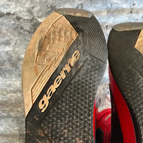 Gaerne SG 12 Boots Size 12 MX Boots Red