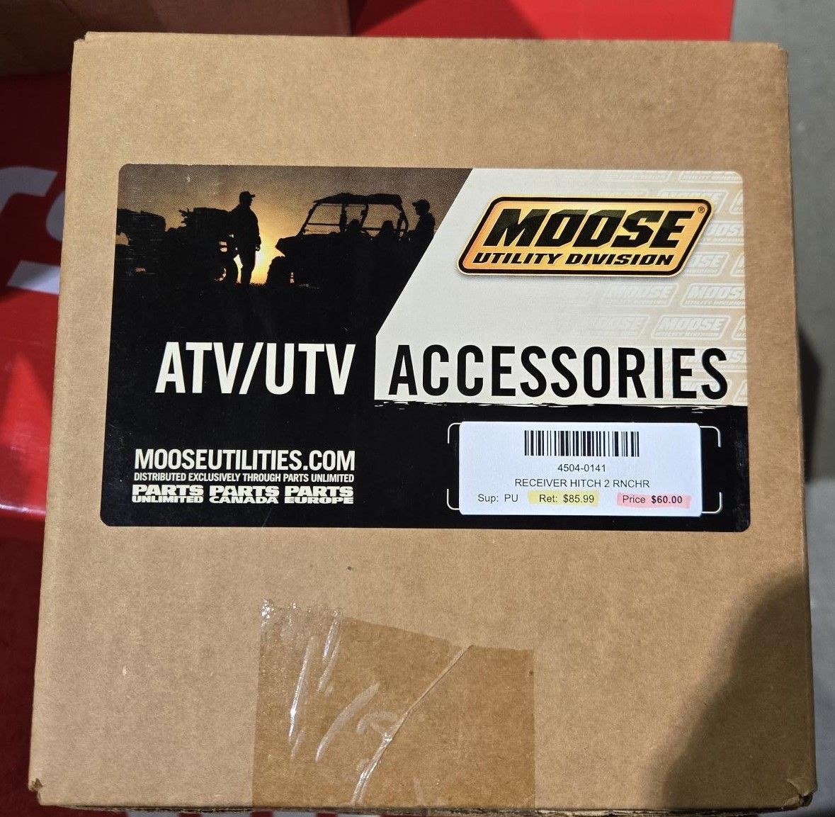 MOOSE RECEIVER HITCH 2 FOR HONDA RANCHER