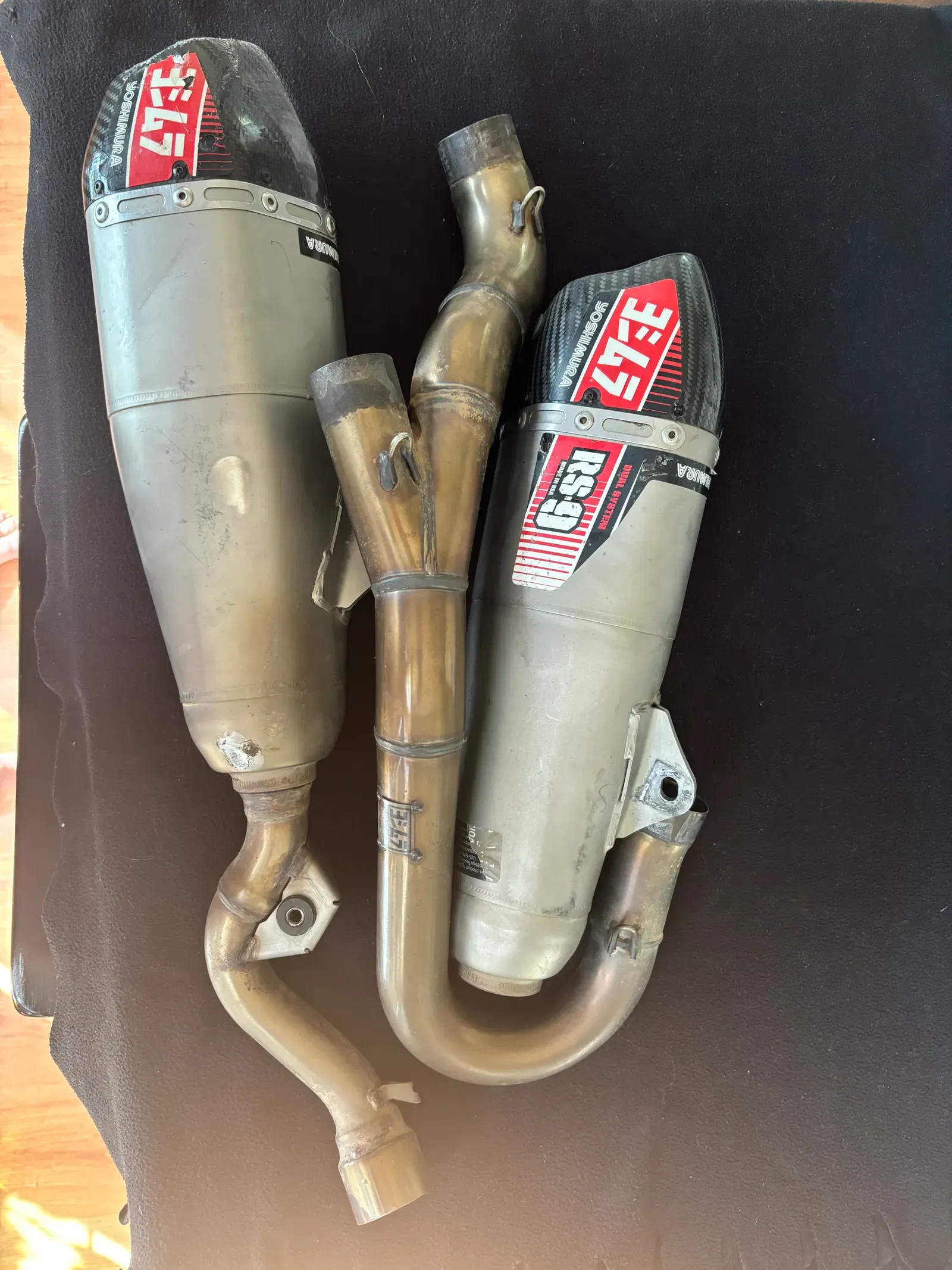 YOSHIMURA RS-9 STAINLESS FULL EXHAUST 2017-20 CRF450R/RX