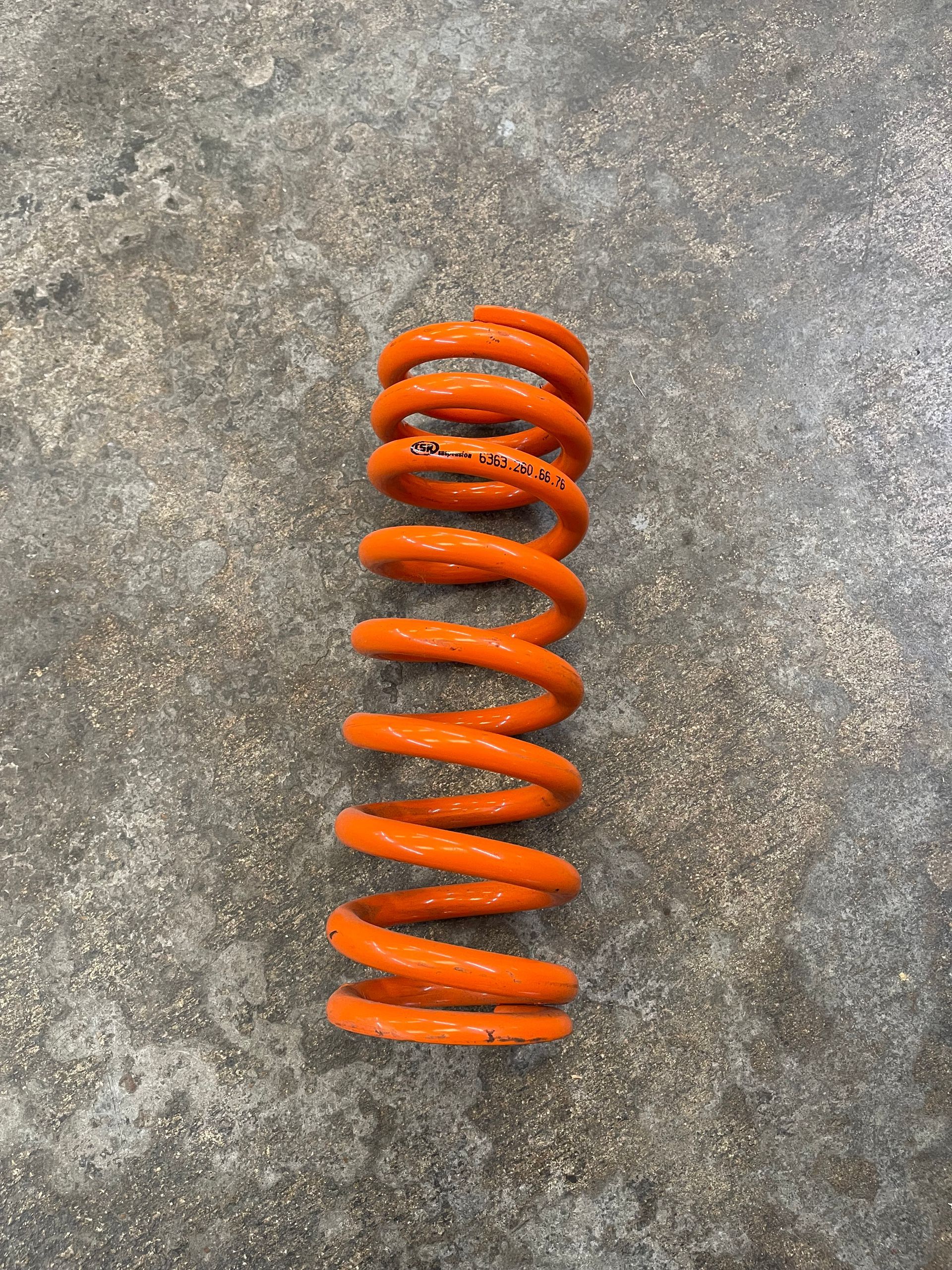 CSR progressive shock spring WP KTM 250 PDS Racetech