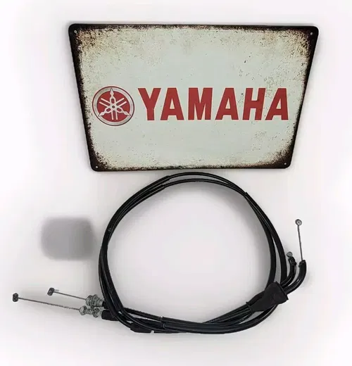 2007-2008 Yamaha YZ250F Throttle Cable Line Throttle Cable Push Pull Assembly