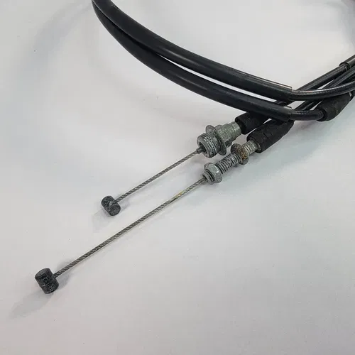 2007-2008 Yamaha YZ250F Throttle Cable Line Throttle Cable Push Pull Assembly