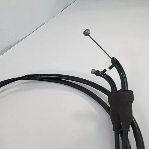 2007-2008 Yamaha YZ250F Throttle Cable Line Throttle Cable Push Pull Assembly
