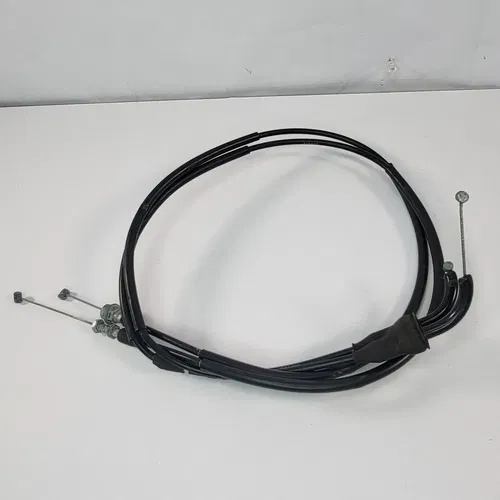 2007-2008 Yamaha YZ250F Throttle Cable Line Throttle Cable Push Pull Assembly