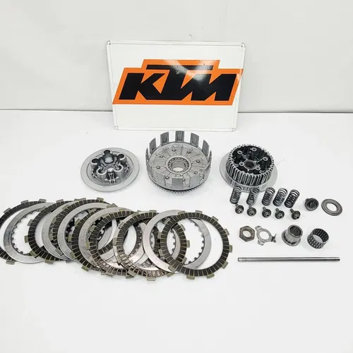 2009-2018 KTM 125 SX 150 SX Complete Clutch Basket Hub Pressure Plate Assembly