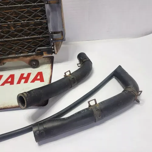 2004 04-09 Yamaha YFZ 450 YFZ 450 Radiator Guard Hoses Sensors Overflow Tube OEM