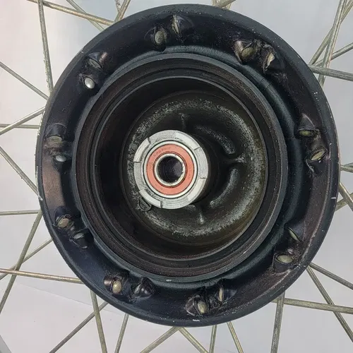 1998 1994-2002 HONDA XR200R Front Wheel Hub Rim Spokes 21x1.60 Tire Removed OEM
