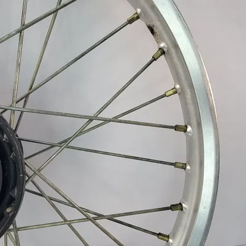 1998 1994-2002 HONDA XR200R Front Wheel Hub Rim Spokes 21x1.60 Tire Removed OEM