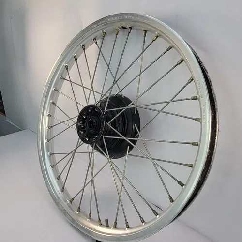 1998 1994-2002 HONDA XR200R Front Wheel Hub Rim Spokes 21x1.60 Tire Removed OEM