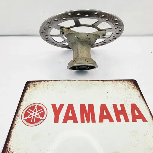 2004 1994-2018 YAMAHA YZ85 Front Wheel Hub Brake Rotor Silver Yamaha OEM