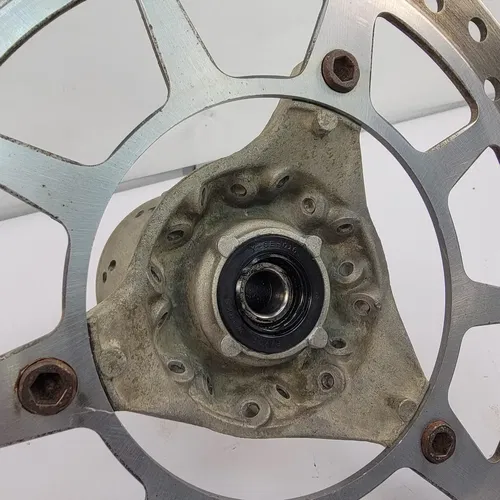 2004 1994-2018 YAMAHA YZ85 Front Wheel Hub Brake Rotor Silver Yamaha OEM