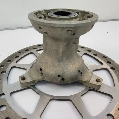 2004 1994-2018 YAMAHA YZ85 Front Wheel Hub Brake Rotor Silver Yamaha OEM