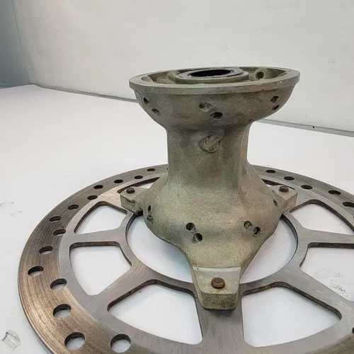 2004 1994-2018 YAMAHA YZ85 Front Wheel Hub Brake Rotor Silver Yamaha OEM