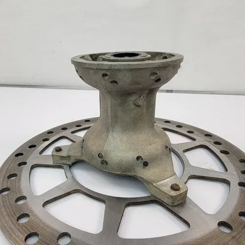 2004 1994-2018 YAMAHA YZ85 Front Wheel Hub Brake Rotor Silver Yamaha OEM