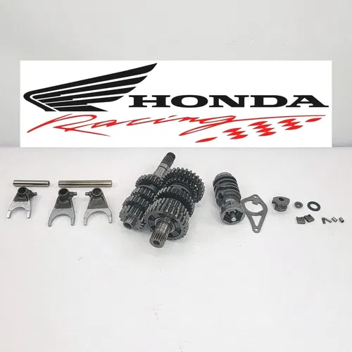 2006 2005-2007 Honda CRF250R CRF 250R Engine Transmission Assembly Gears Forks