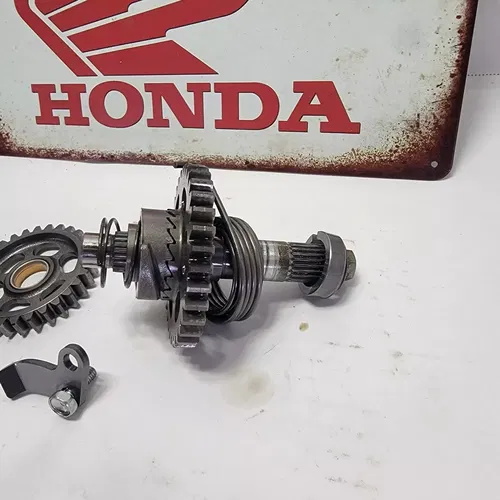 Honda CRF 250R Kickstarter Gear Kick start Mechanism Idler Gear 2004 2004-2009