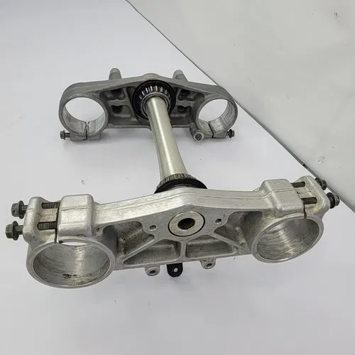 2003 YAMAHA WR450F Triple Tree Clamp Fork Clamps Steering Stem Upper Lower OEM