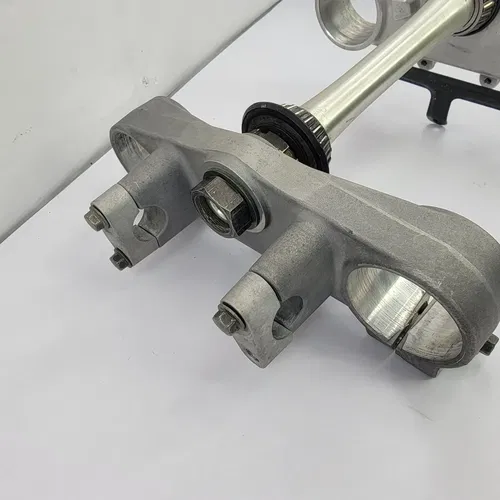2003 YAMAHA WR450F Triple Tree Clamp Fork Clamps Steering Stem Upper Lower OEM