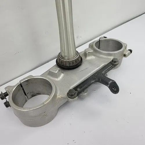 2003 YAMAHA WR450F Triple Tree Clamp Fork Clamps Steering Stem Upper Lower OEM