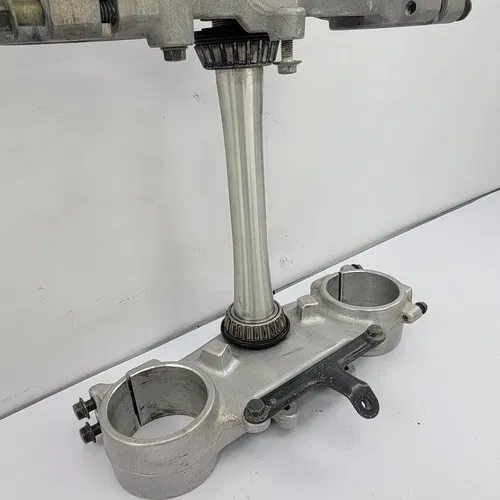 2003 YAMAHA WR450F Triple Tree Clamp Fork Clamps Steering Stem Upper Lower OEM