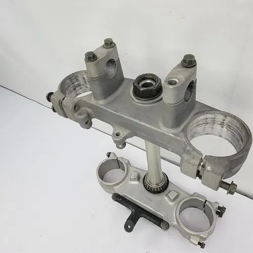 2003 YAMAHA WR450F Triple Tree Clamp Fork Clamps Steering Stem Upper Lower OEM