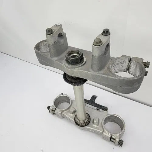 2003 YAMAHA WR450F Triple Tree Clamp Fork Clamps Steering Stem Upper Lower OEM