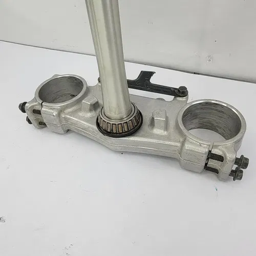 2003 YAMAHA WR450F Triple Tree Clamp Fork Clamps Steering Stem Upper Lower OEM