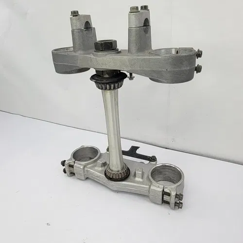 2003 YAMAHA WR450F Triple Tree Clamp Fork Clamps Steering Stem Upper Lower OEM