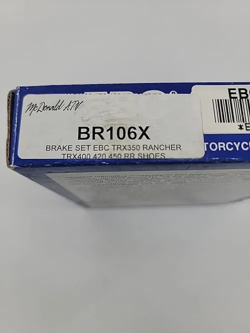 Honda TRX Forman 350 400 450 EBC 351 Standard Brake Shoes Type BR106X NEW