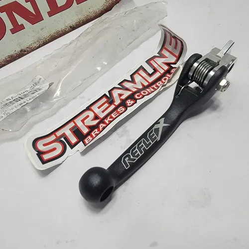 2007-2018 Honda CRF250R CRF450R Brake Lever Streamline SA-108-B Reflex Black