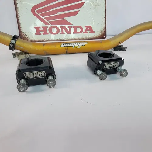 2007 HONDA 04-18 CRF250R 1 1/8 Renthal Fatbar Contour Handlebar  04-21 CRF450R