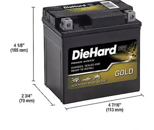 2006-2017 HONDA CRF150F 2003-2019 CRF2003 Battery AGM Diehard TX5L LIKE NEW