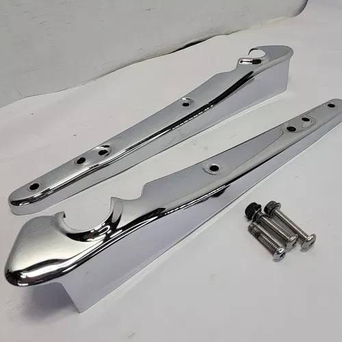 2007 2004-2020 Harley Davidson Sportster 883 Frame Covers Rear Struts Chrome