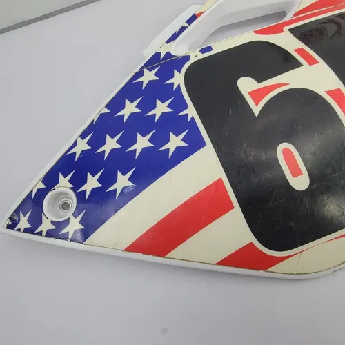 2003 2003-2005 YAMAHA YZ250F YZ450F Rear Number Side Panels Side Plates OEM