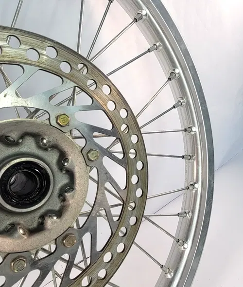 Honda CRF250R CRF450R Front Wheel Rim Hub And Disc 2006-2007 Straight HONDA OEM