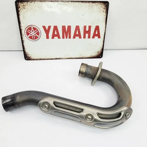 2003 2003-2005 YAMAHA YZ450F WR450F Exhaust TI Header Head PIPE And Shield OEM