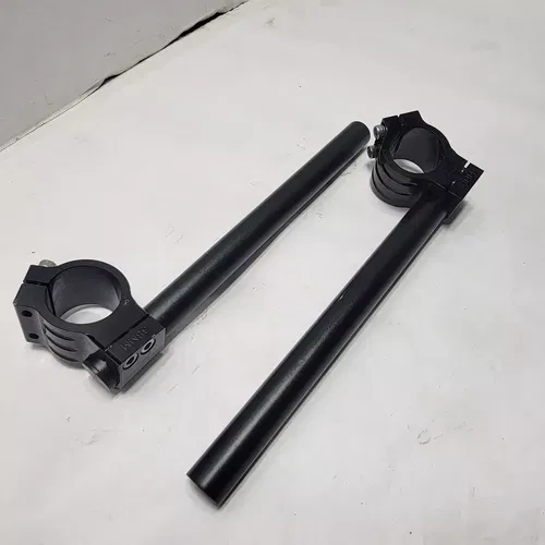 Clip On Handle Bars Cafe Racer 7/8 Bar 38mm Fork Clamps Honda Yamaha Suzuki